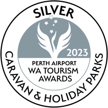 2023 WA Tourism Award Silver Badge